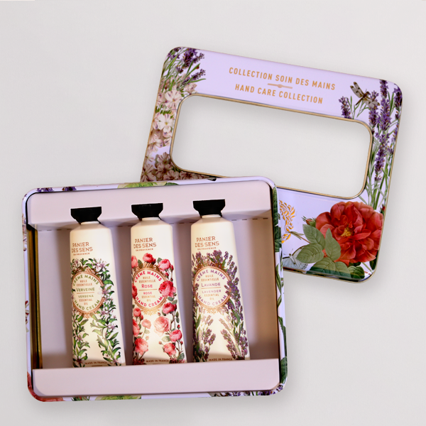 3er Handcreme Set (Lavendel, Verbene, Rose)