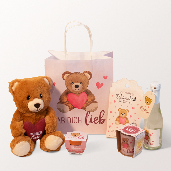 Geschenkbox „Hab dich lieb“