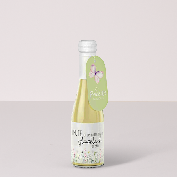 Secco „Heute ist ein guter Tag um glücklich zu sein“ (0,2 l)