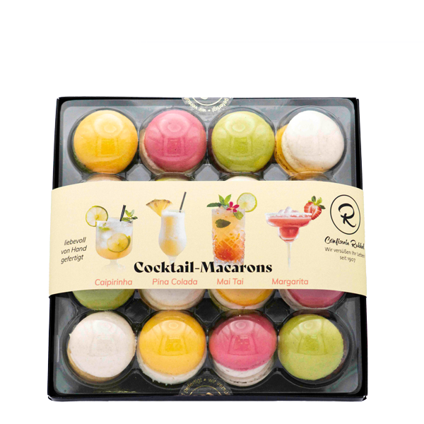 Präsentpackung „Cocktail Macarons“ 150 g