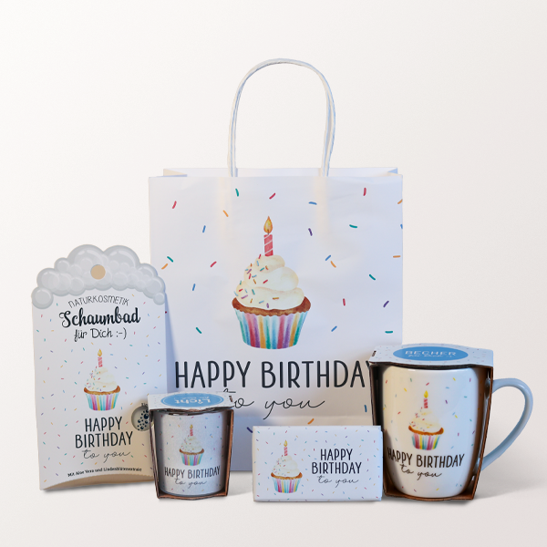 Geschenkbox „Happy Birthday“