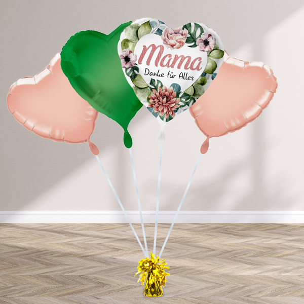 Heliumballon Geschenk „Mama danke für Alles“